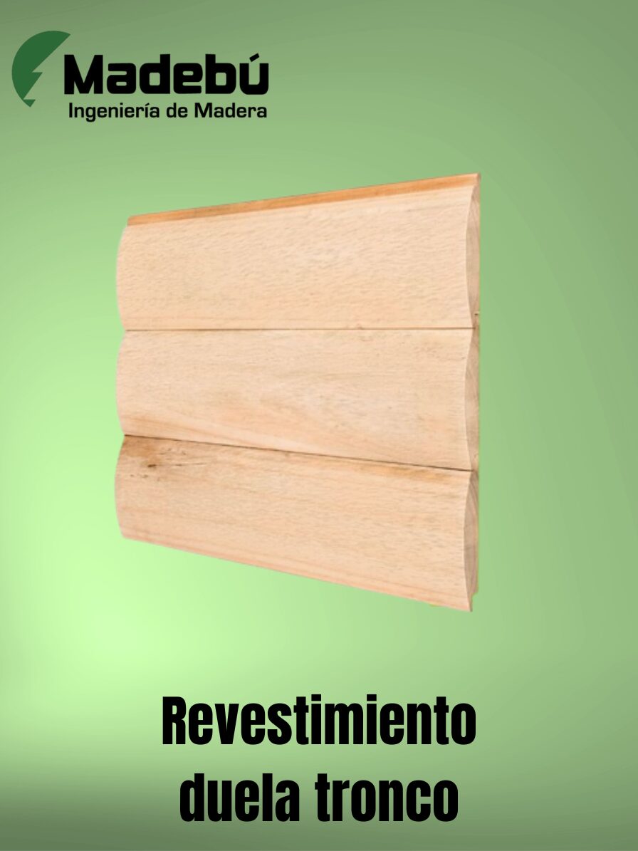 Revestimiento duela Tronco